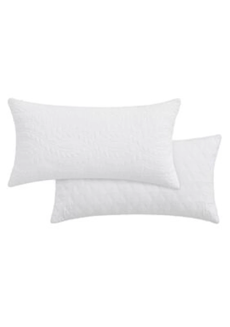 Ballou Bright White Rectangular Pillow