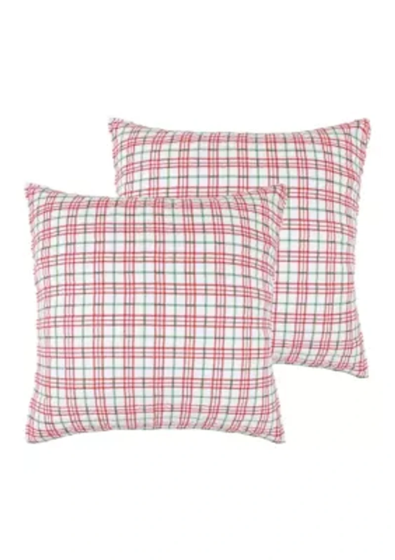 Merry Mountains Euro Sham Set of 2