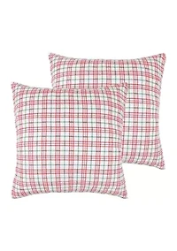 Merry Mountains Euro Sham Set of 2