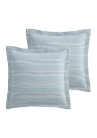 Clayton Stripes Euro Sham set of 2