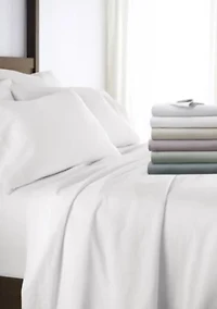 Solid Cotton Sheet Set