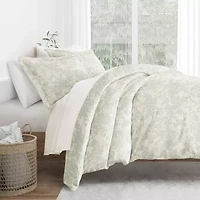 Duvet Cover Set Patterned Microfiber Ultra Soft Bedding Weathered Floral