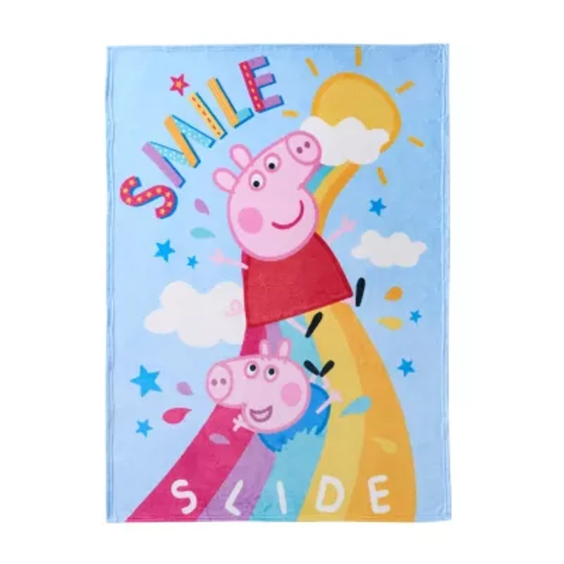 Peppa Pig Kids' Throw Blanket 46"x60"