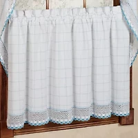 Adirondack 100% Cotton Kitchen Window Curtains