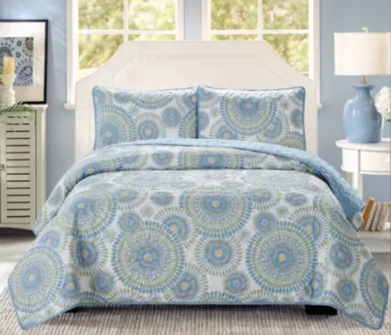 Starburst 3-piece Quilt Set