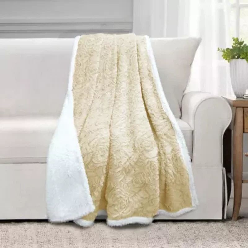 Maricia Faur Fur Reverse to Sherpa Throw