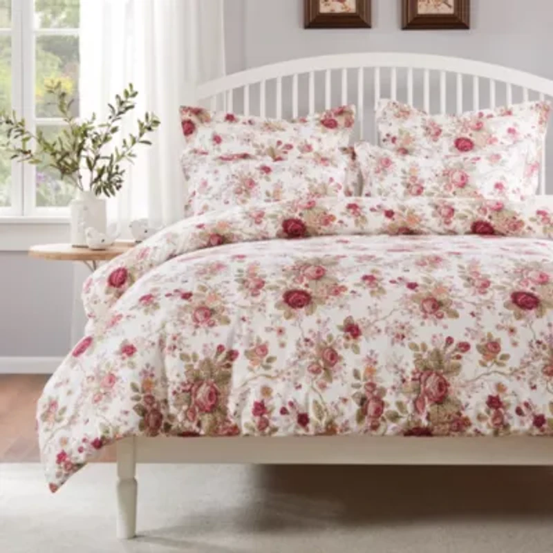 Antique Rose Duvet Set