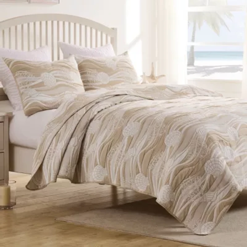 Dover Natural Coverlet Set