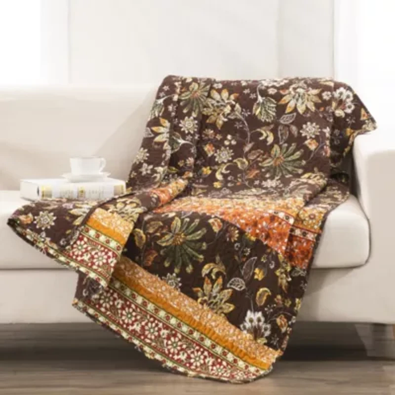 Audrey Chocolate Throw