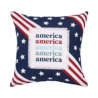 America Star Pillow 16" x 16"
