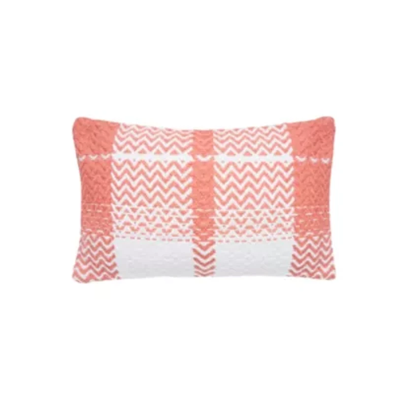 Slim Wave Outdoor Throw Pillow