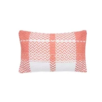 Slim Wave Outdoor Throw Pillow