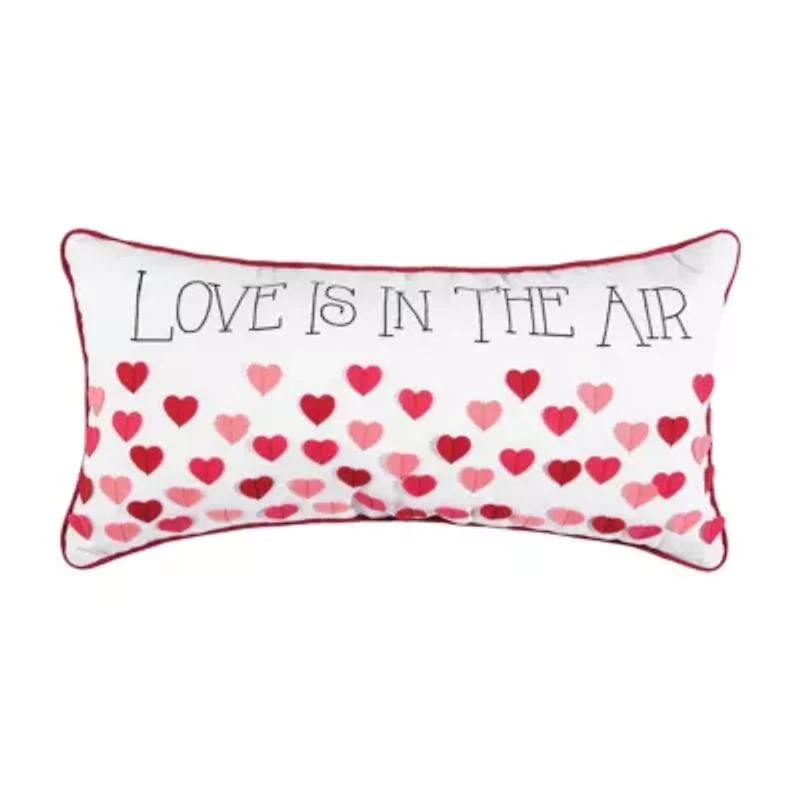 Love is in The Air Pillow 12" x 24