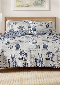 Nautical Themed Quilt Set