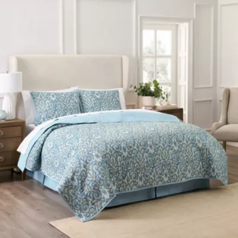 Kensington 100% Cotton Quilt Set