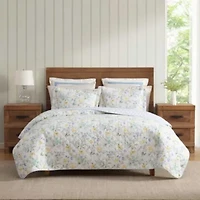 Poppy Meadow Cotton Quilt Set