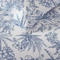 Pen And Ink 100% Cotton Percale- 3 Piece- Duvet Cover Set