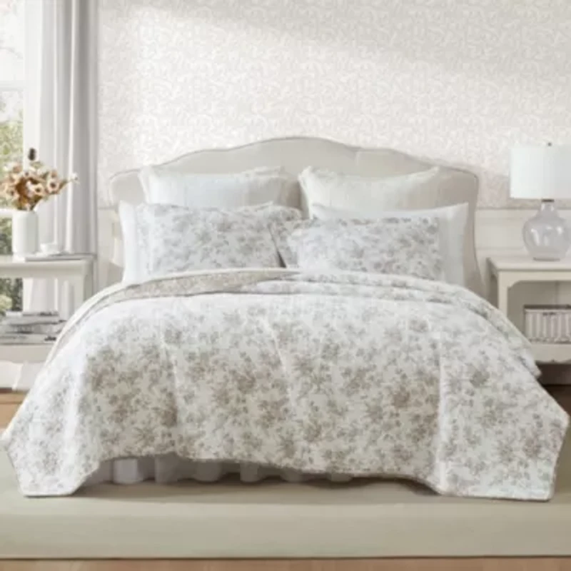 Walled Garden 100% Cotton Quilt-Sham Set