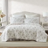 Walled Garden 100% Cotton Quilt-Sham Set