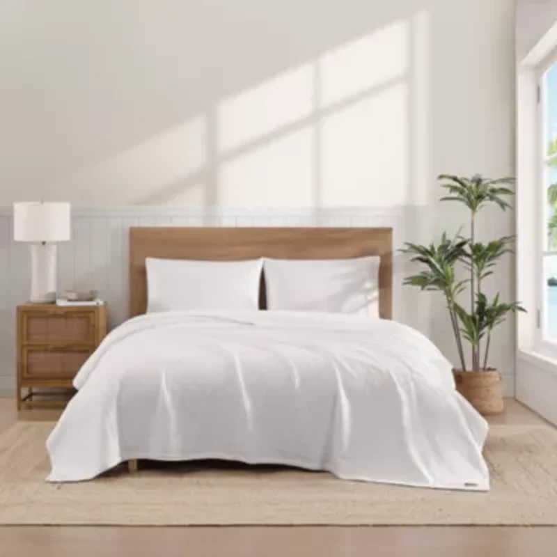 Bamboo Woven Cotton Blanket