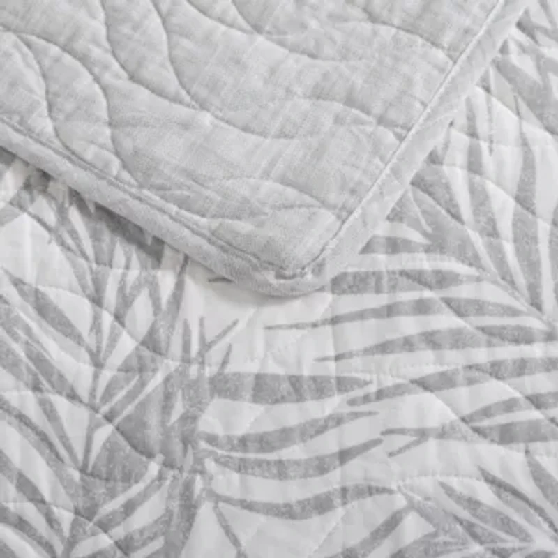 Palmday 100% Cotton Quilt-Sham Set