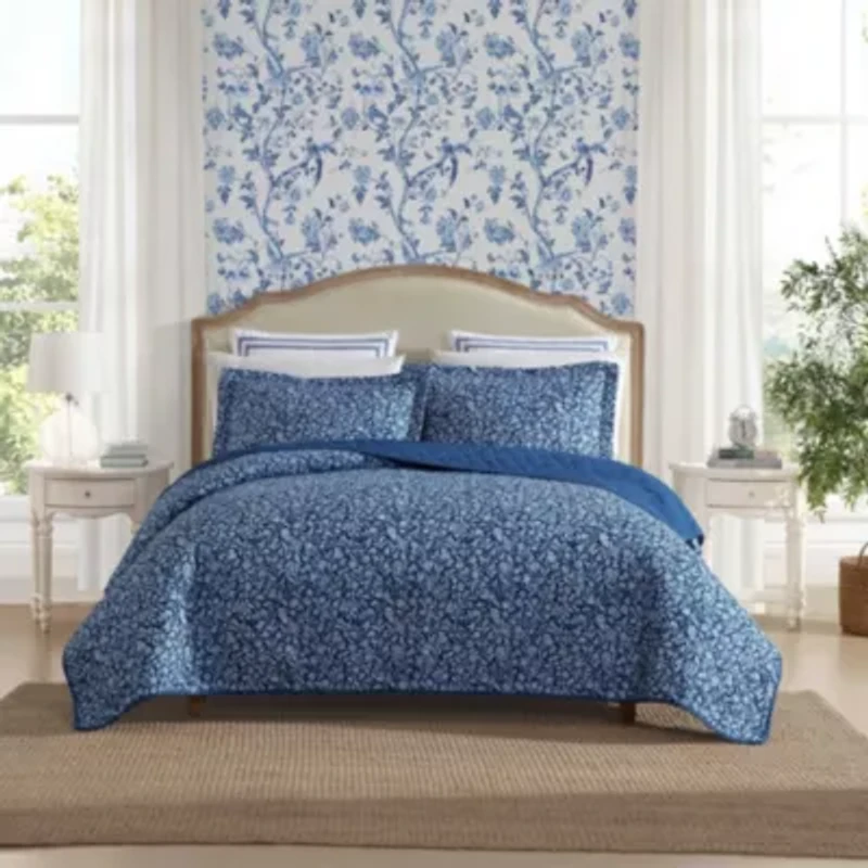 Elaina Cotton Quilt-Sham Set