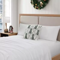 Golden Pineapple Microfiber Decorative Pillow