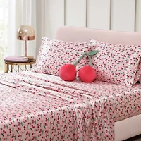 Cherry Pillow Microfiber Decorative Pillow