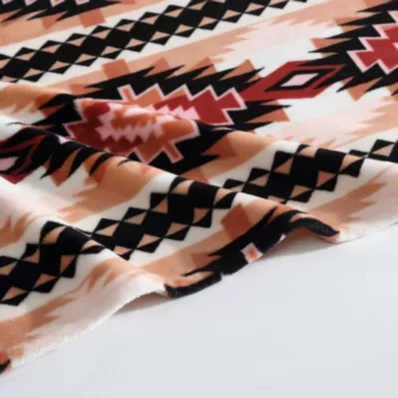 Plains Creek Microfiber Throw Blanket