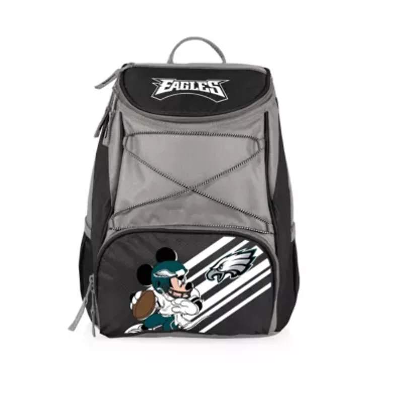Disney NFL Cobrand Mickey Mouse & Philadelphia Eagles PTX Insulated Soft Cooler Backpack