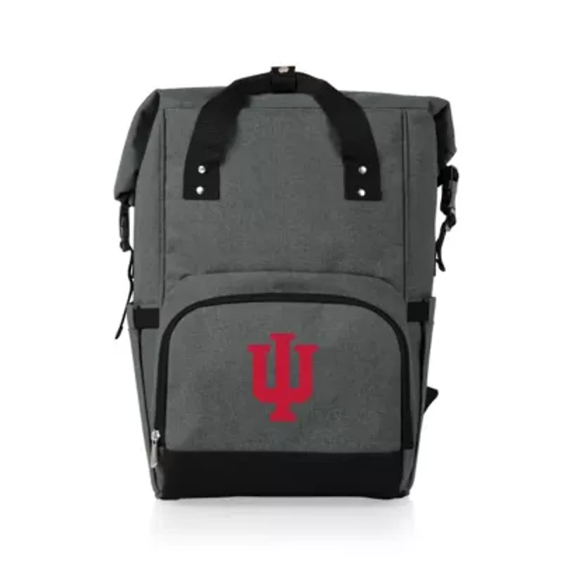NCAA Indiana Hoosiers On The Go Roll Top Cooler Backpack