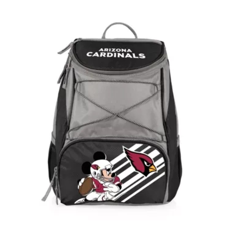 Disney NFL Cobrand Mickey Mouse & Arizona Cardinals PTX Insulated Soft Cooler Backpack