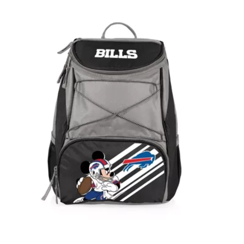 Disney NFL Cobrand Mickey Mouse & Buffalo Bills PTX Insulated Soft Cooler Backpack
