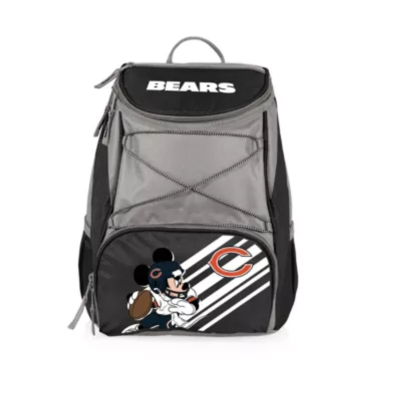 Disney NFL Cobrand Mickey Mouse & Chicago Bears PTX Insulated Soft Cooler Backpack