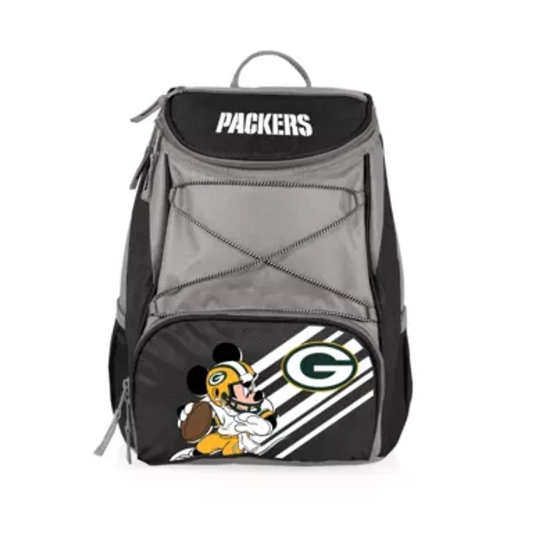 Disney NFL Cobrand Mickey Mouse & Green Bay Packers PTX Insulated Soft Cooler Backpack
