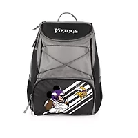 Disney NFL Cobrand Mickey Mouse & Minnesota Vikings PTX Insulated Soft Cooler Backpack
