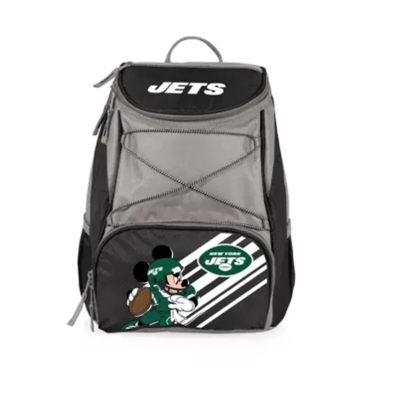 Disney NFL Cobrand Mickey Mouse & New York Jets PTX Insulated Soft Cooler Backpack