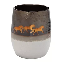 Running Remuda Ceramic Wastebasket