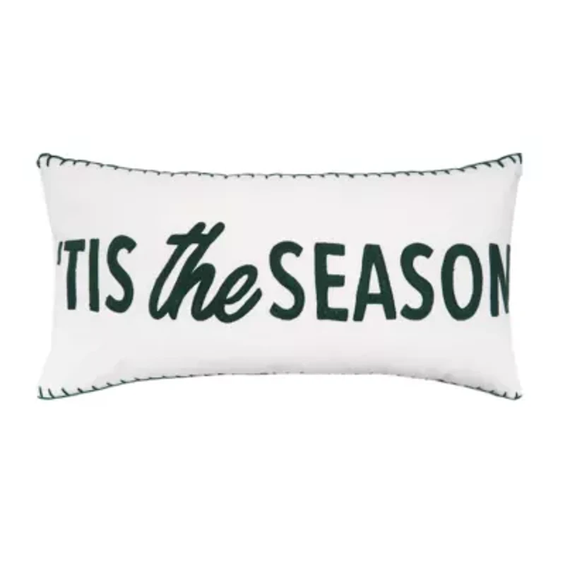 24" x 12" Tis The Season Throw Pillow