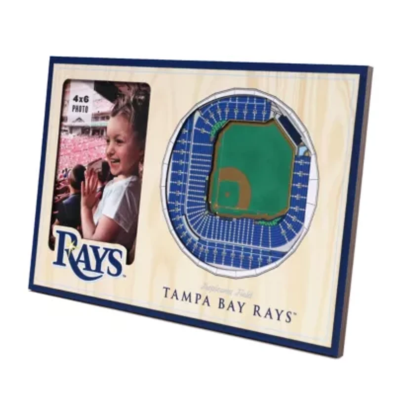 YouTheFan MLB Tampa Bay Rays 3D StadiumView Picture Frame - Tropicana Field