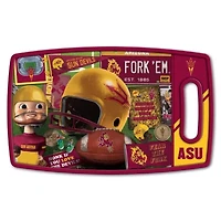 YouTheFan NCAA Arizona State Sun Devils Retro Series Cutting Board