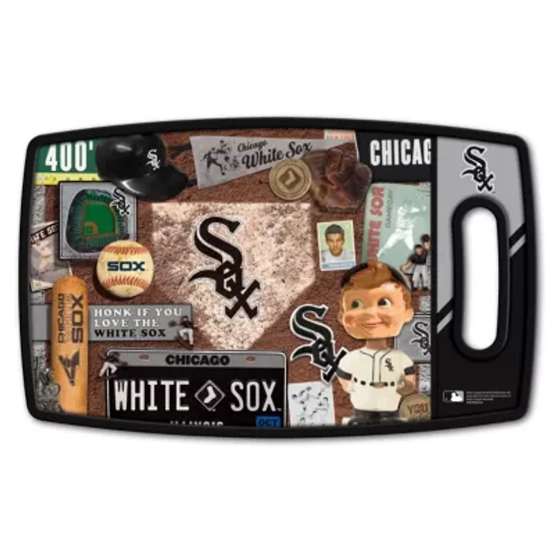 YouTheFan MLB Chicago White Sox Retro Series Cutting Board
