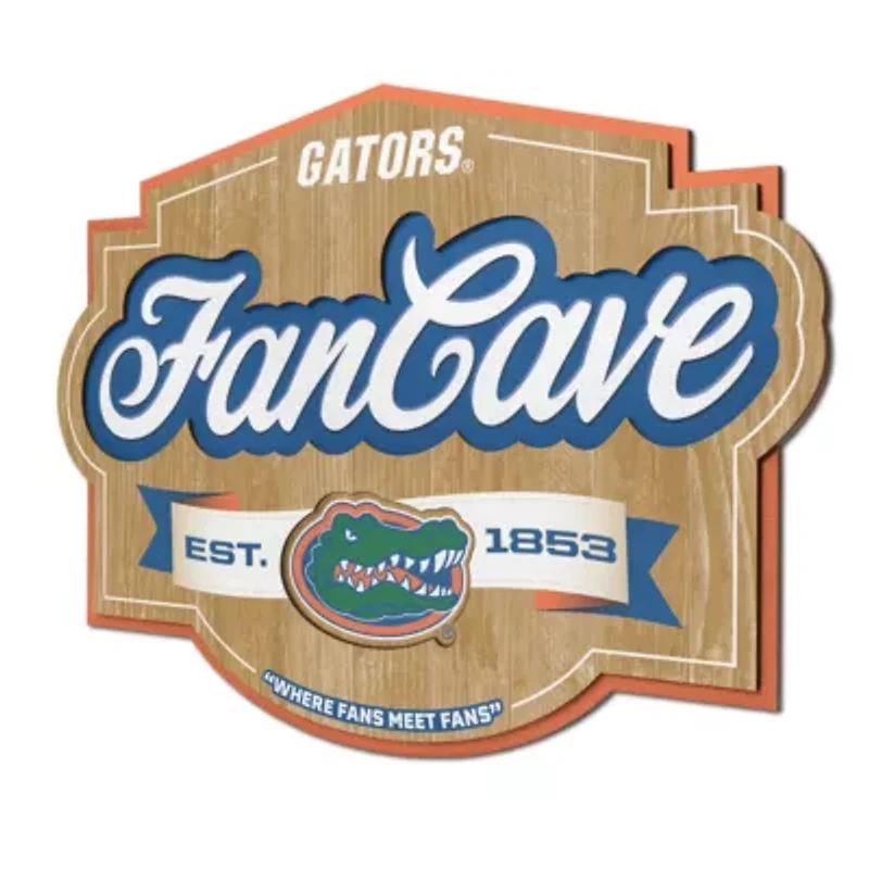 YouTheFan NCAA Florida Gators Fan Cave Sign