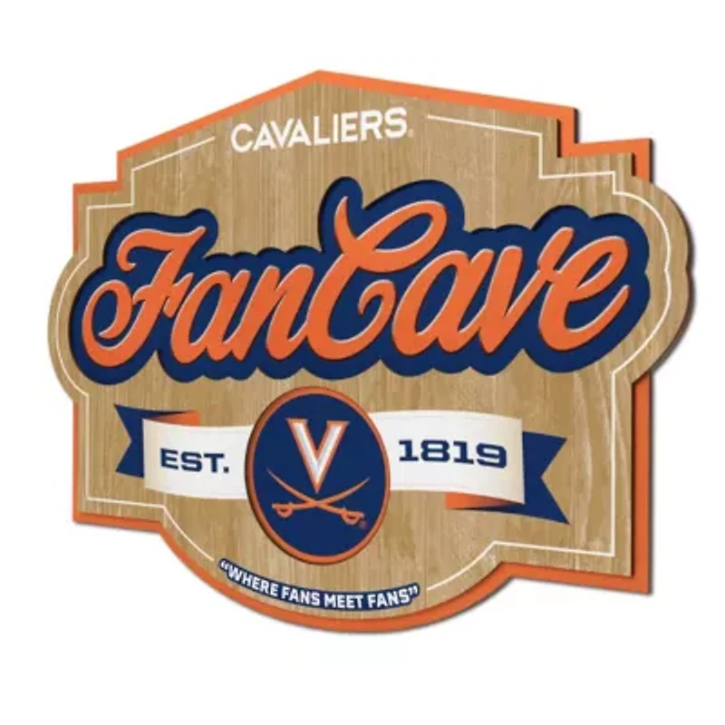 YouTheFan NCAA Virginia Cavaliers Fan Cave Sign