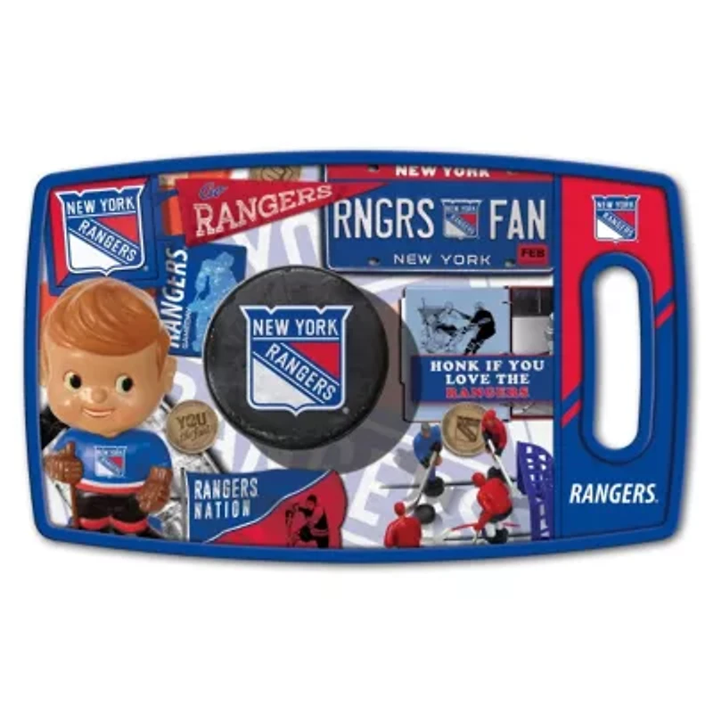 YouTheFan NHL New York Rangers Retro Series Cutting Board