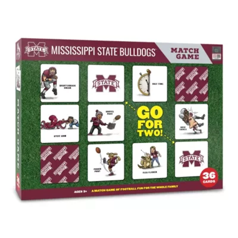Mississippi State Bulldogs YouTheFan NCAA Mississippi State Licensed Memory Match Game