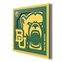 YouTheFan NCAA Baylor Bears 3D Logo Series Wall Art - 12x12