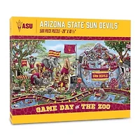YouTheFan NCAA Arizona State Sun Devils Game Day At The Zoo 500pc Puzzle