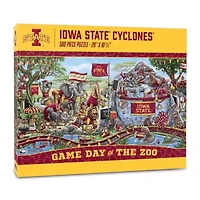 YouTheFan NCAA Iowa State Cyclones Game Day At The Zoo 500pc Puzzle