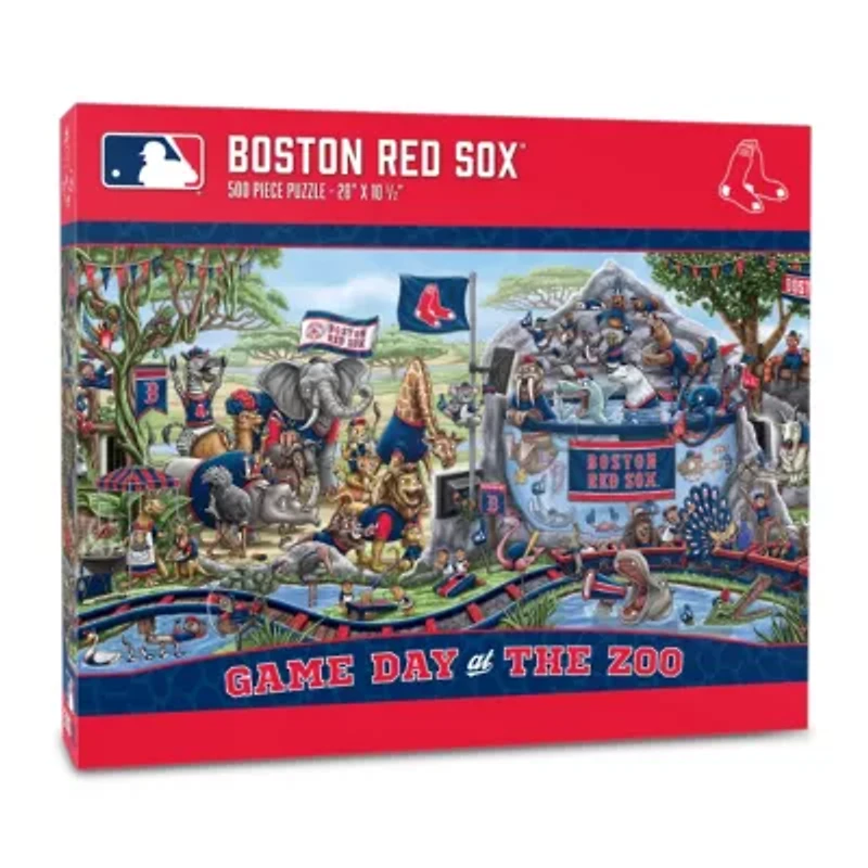 YouTheFan MLB Boston Red Sox Game Day At The Zoo 500pc Puzzle